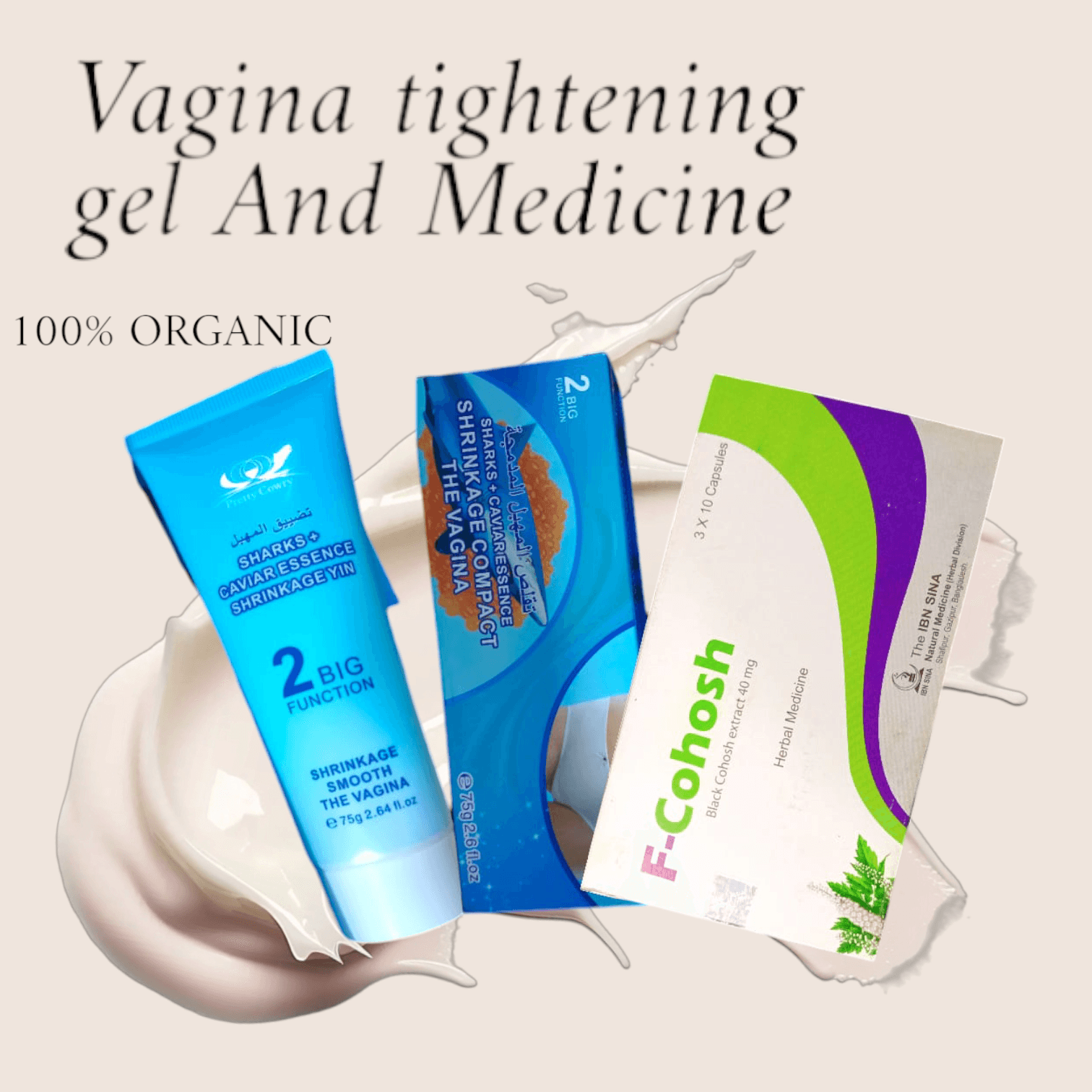 Vagina tightening gel And medicine