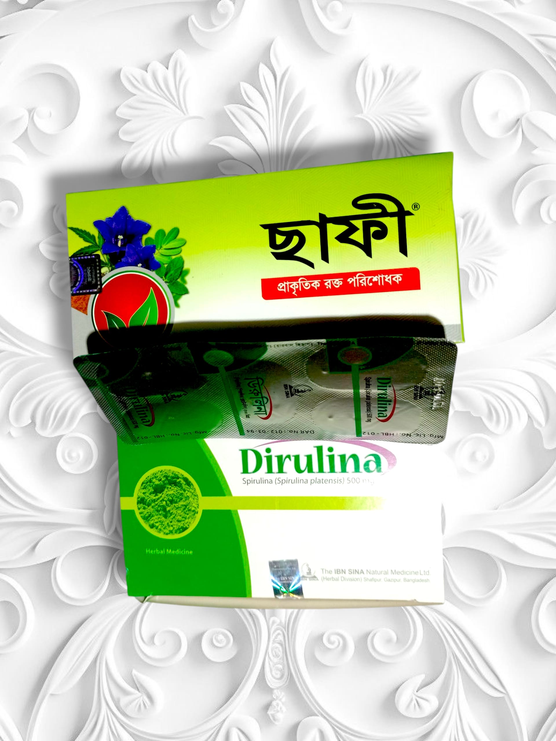 Dirulina capsule And Safi Capsule