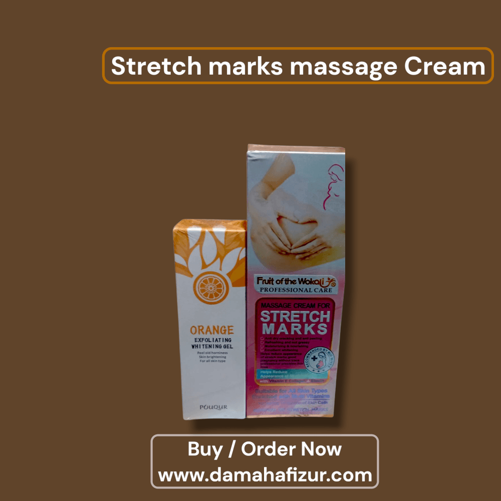 Stretch marks Cream,মাতৃত্বকালীন দাগ দূর করতে কার্যকরী ক্রিম।